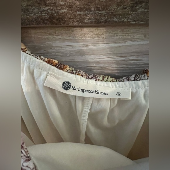 Spring Floral Mini Dress In Size Small - Picture 5 of 6